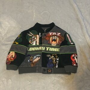 Warner Bros. Looney Tunes Kids Jacket - Black and Gray